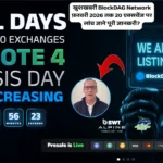 BlockDAG Network: खुशखबरी फ़रवरी 2026 तक 20 एक्सचेंज पर लांच जाने पूरी जानकरी?