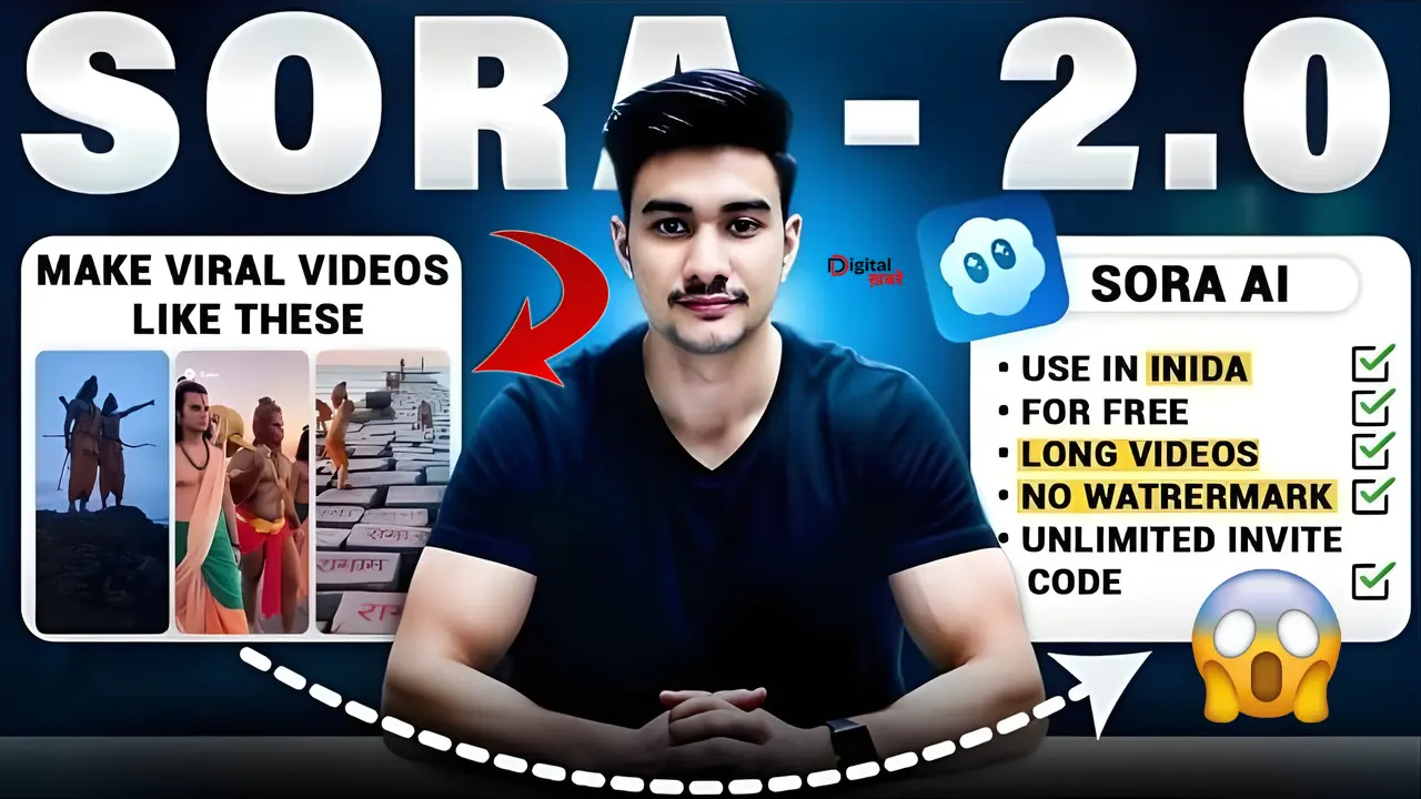 OpenAI ने लॉन्च किया Sora 2: AI का नया युग शुरू, जानें इसके हैरान कर देने वाले फीचर्स सब कुछ फ्री?